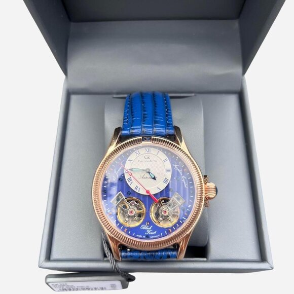 Carl von Zeyten Model no. CVZ0084SBLS - Limited Edition - Watch Man - Picture 7 of 8